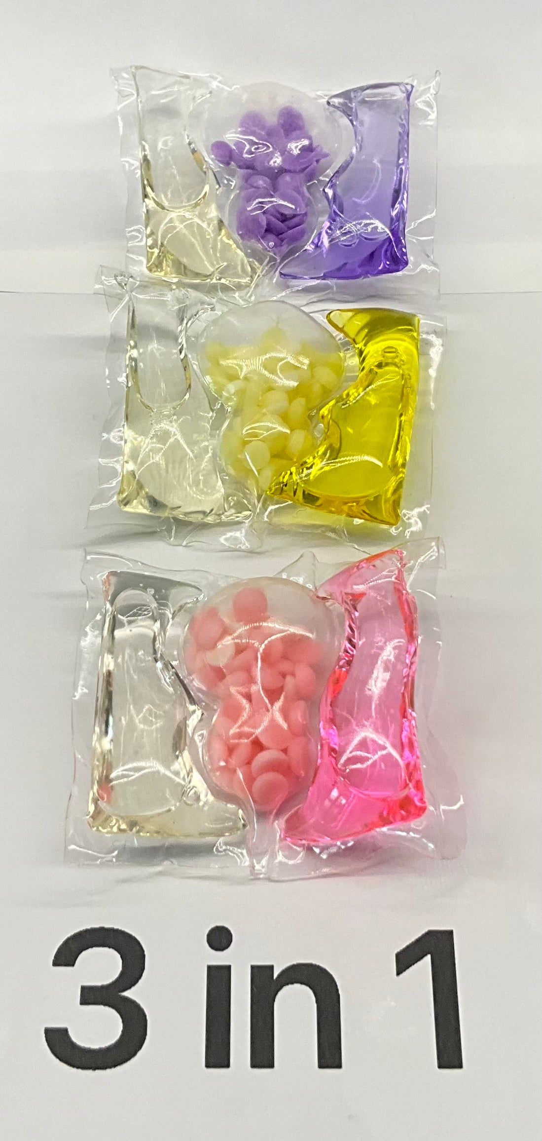3 en 1 avec perles parfumées