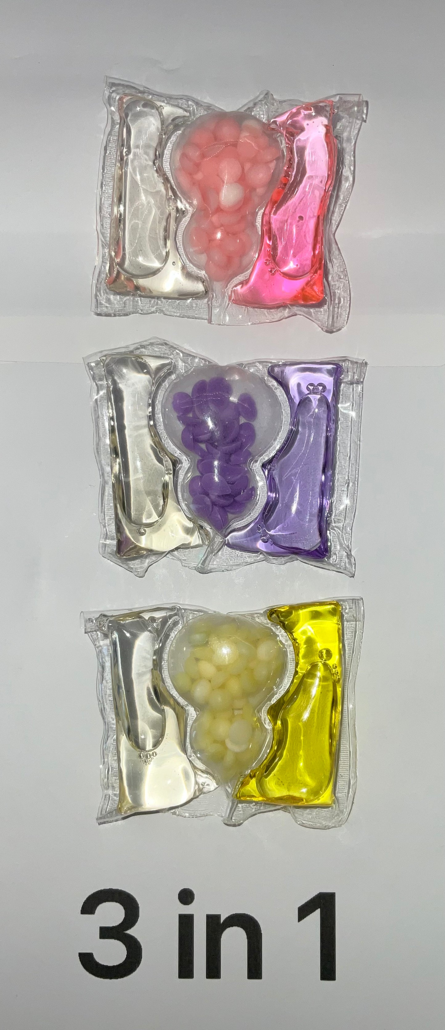 3 en 1 avec perles parfumées