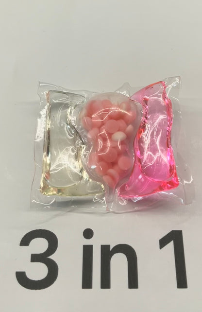 3 en 1 avec perles parfumées